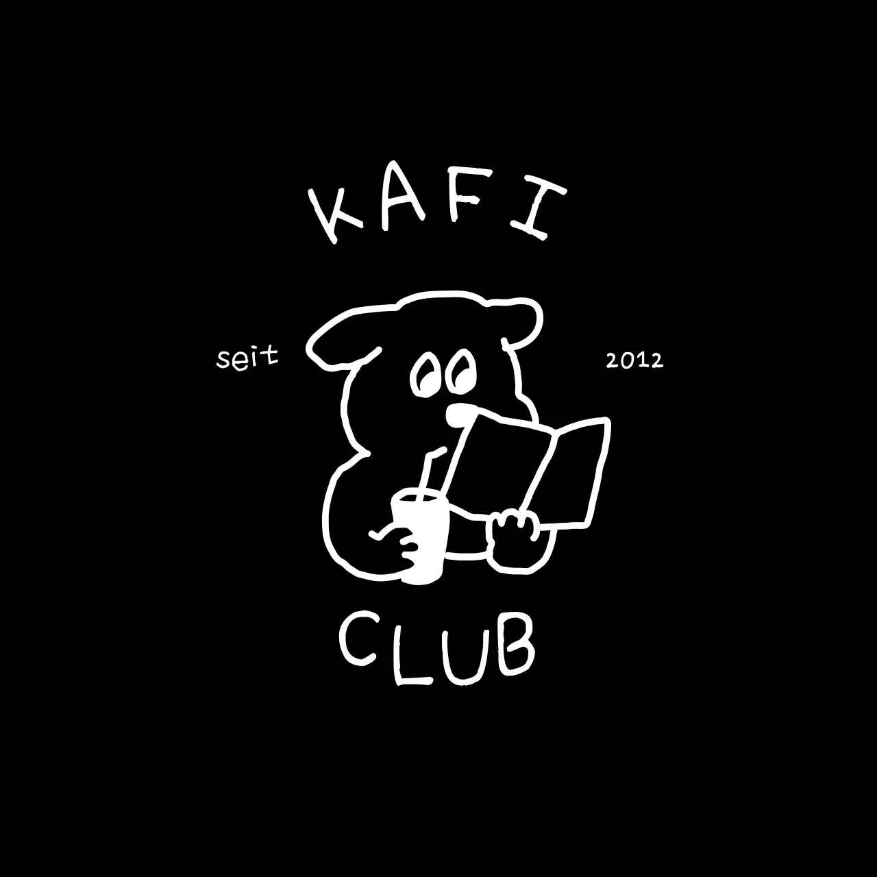 Schwarze Zeichnung Zeichen Phrasen