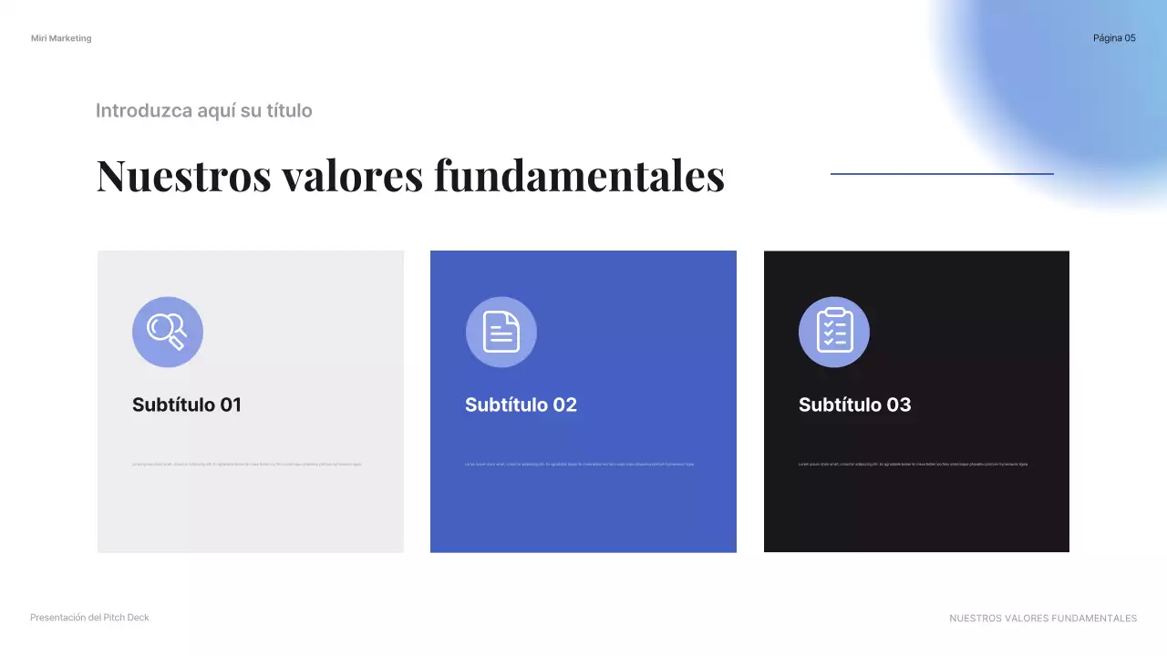 blue modern company introduction presentation