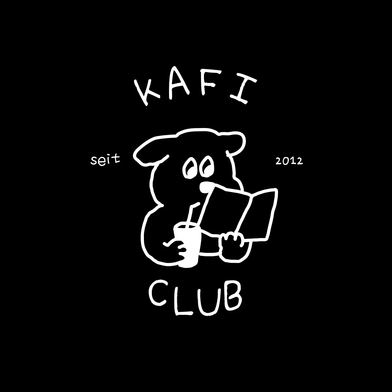 Schwarze Zeichnung Zeichen Phrasen