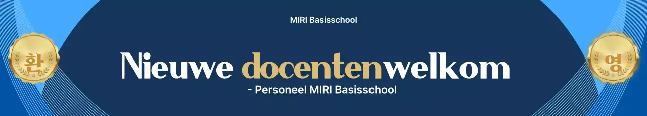 Blue Simple School Promotie