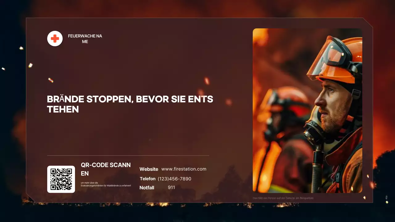 Leitfaden für die Evakuierung im roten Bereich