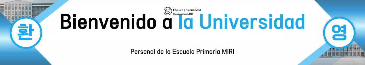 Promoción escolar Blue Simple