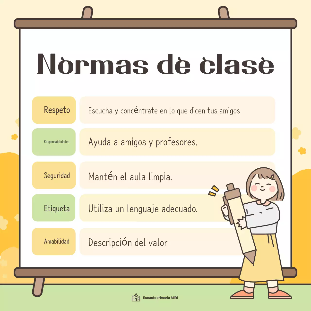 Guía escolar de Año Nuevo