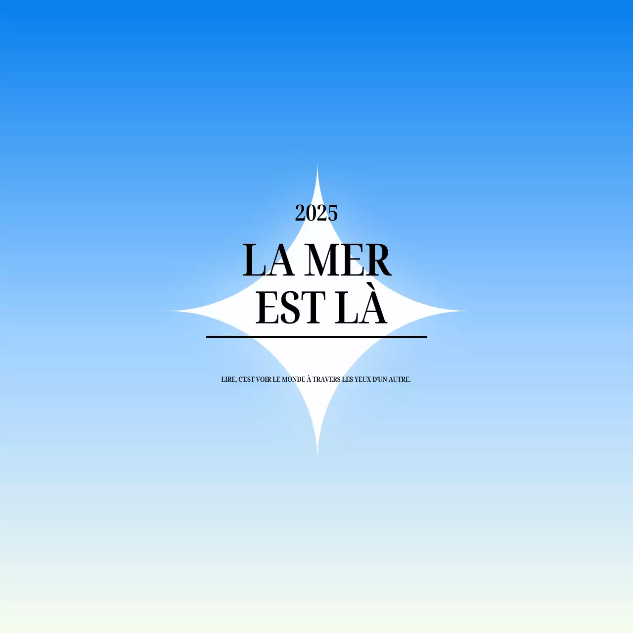 Phrases de lecture modernes en dégradé