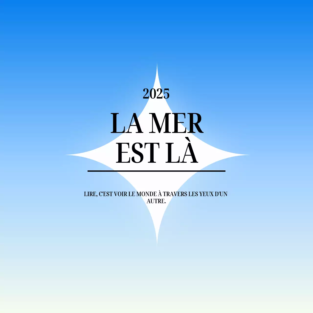 Phrases de lecture modernes en dégradé