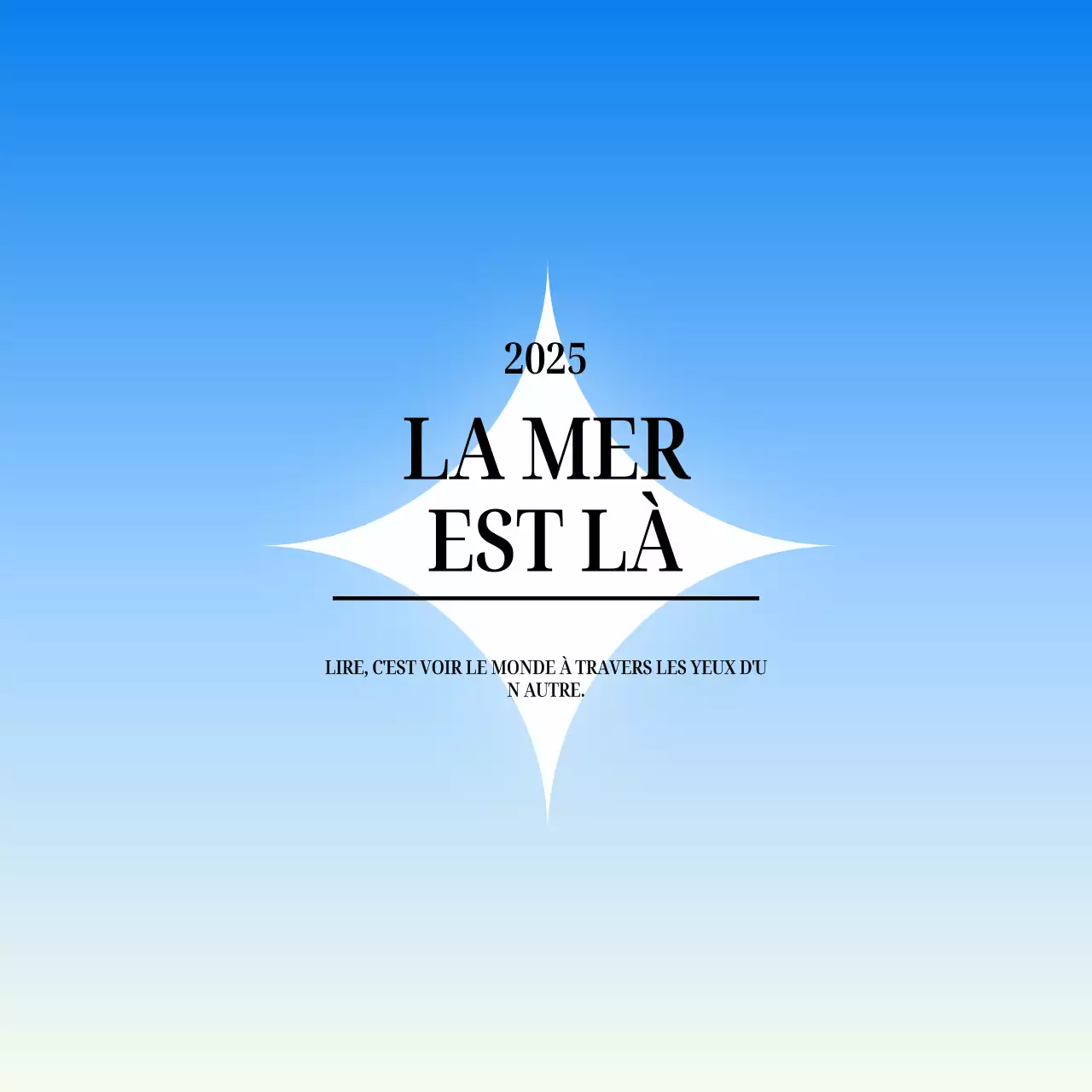 Phrases de lecture modernes en dégradé