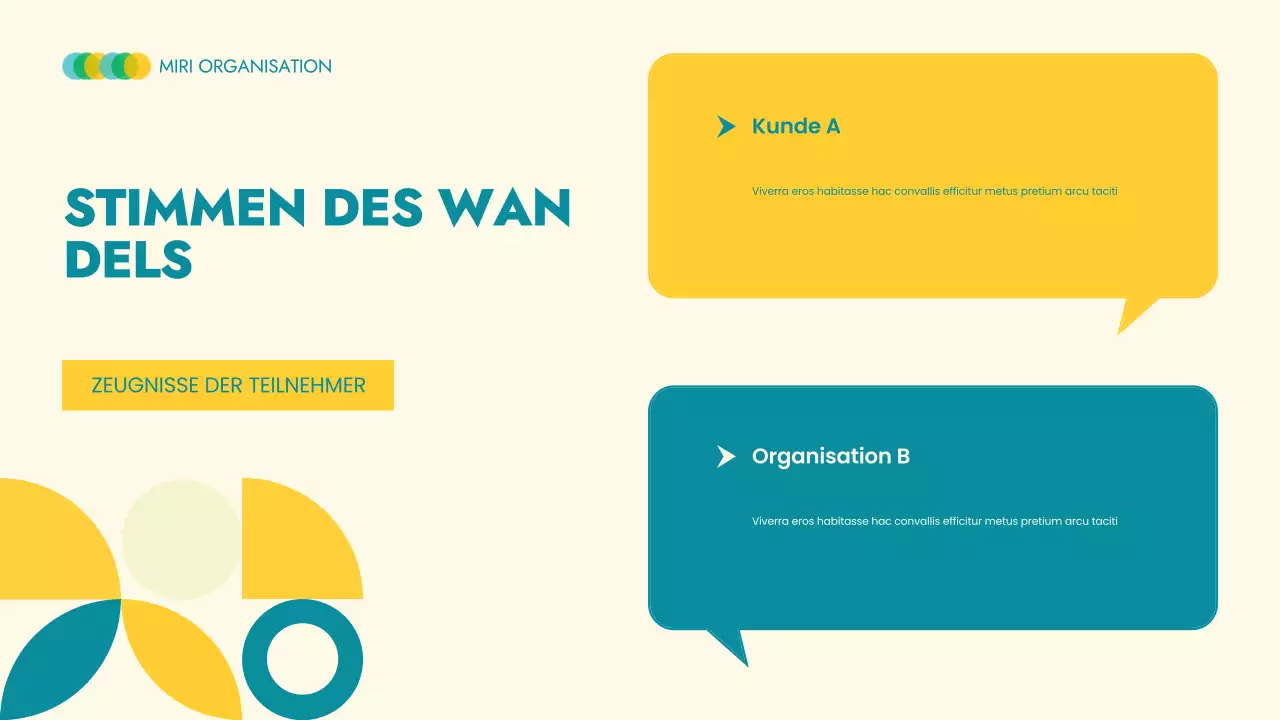 Beige Modern Non-Profit-Ankündigung