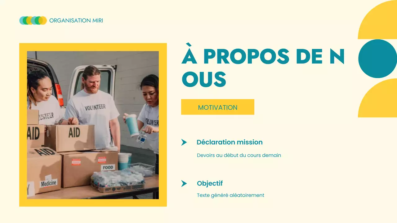 Beige Modern Non-Profit Announcement