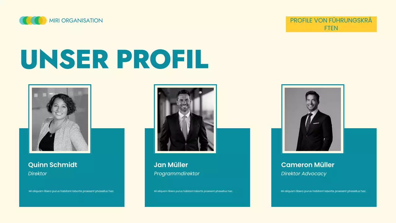 Beige Modern Non-Profit-Ankündigung