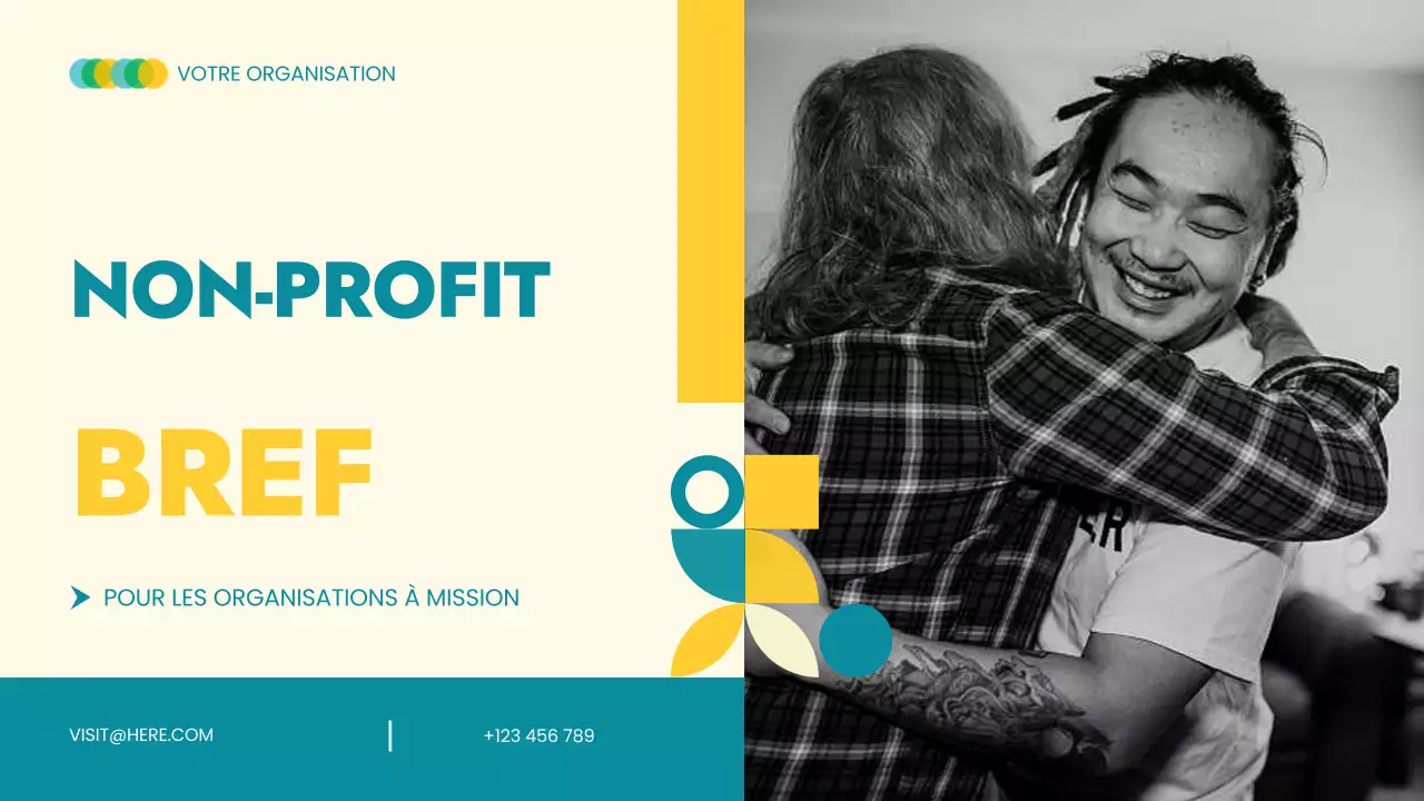 Beige Modern Non-Profit Announcement