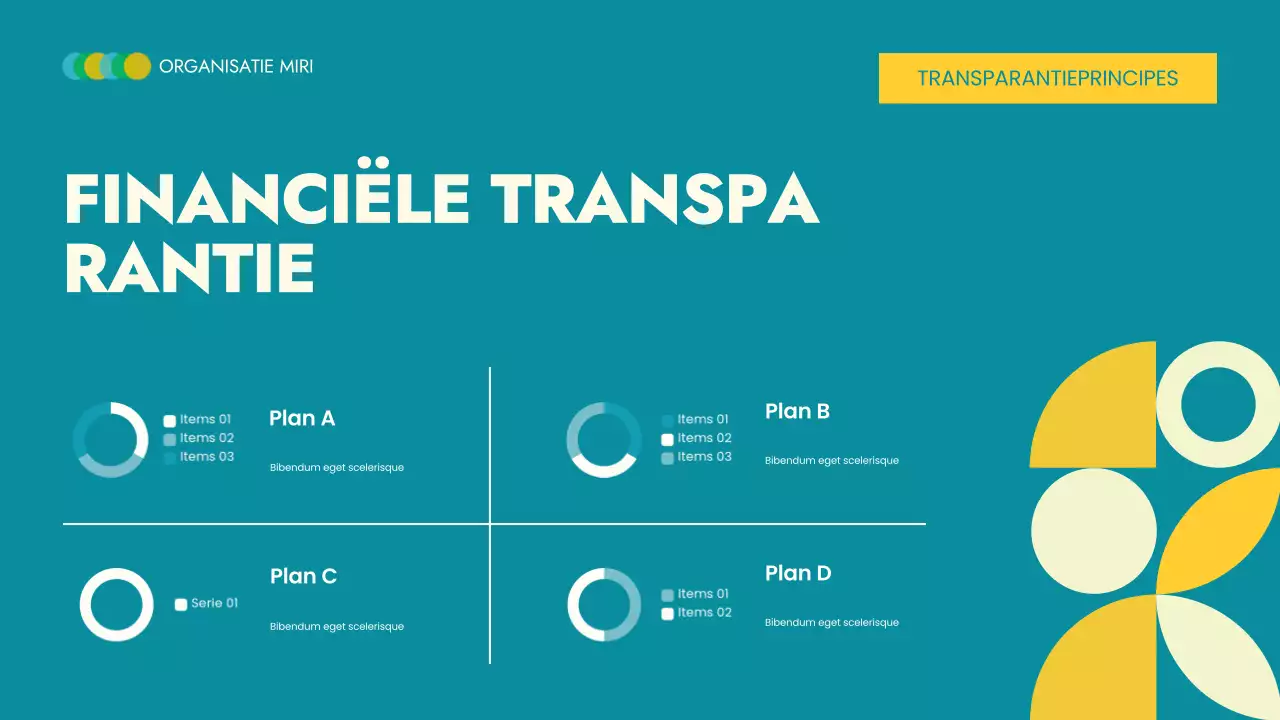 Beige moderne non-profit aankondiging