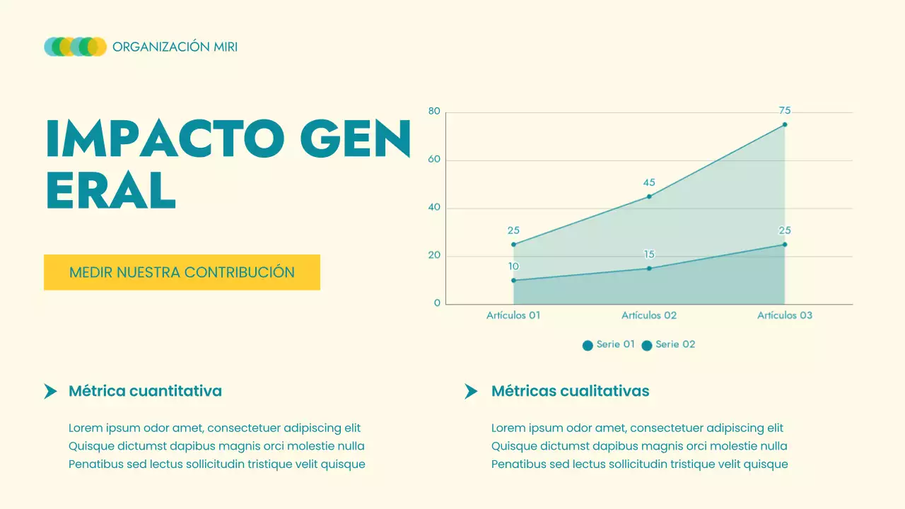 Beige Anuncio moderno sin ánimo de lucro