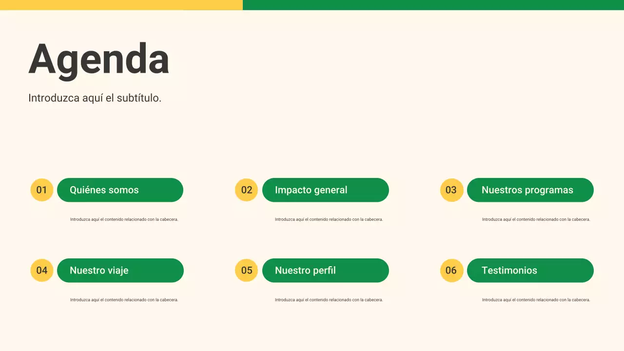 anuncio benéfico moderno beige