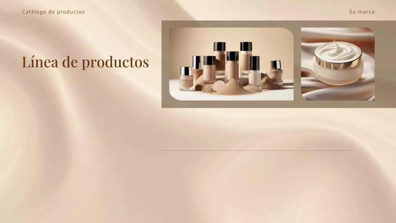 Catálogo de productos Beige Elegant