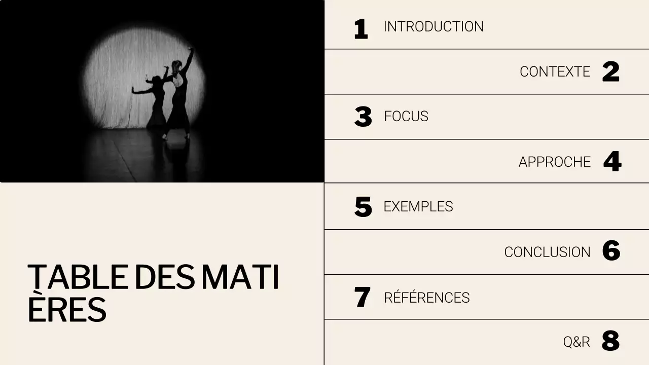 Présentation du matériel pédagogique sur l'art et l'histoire de la crème et des Noirs