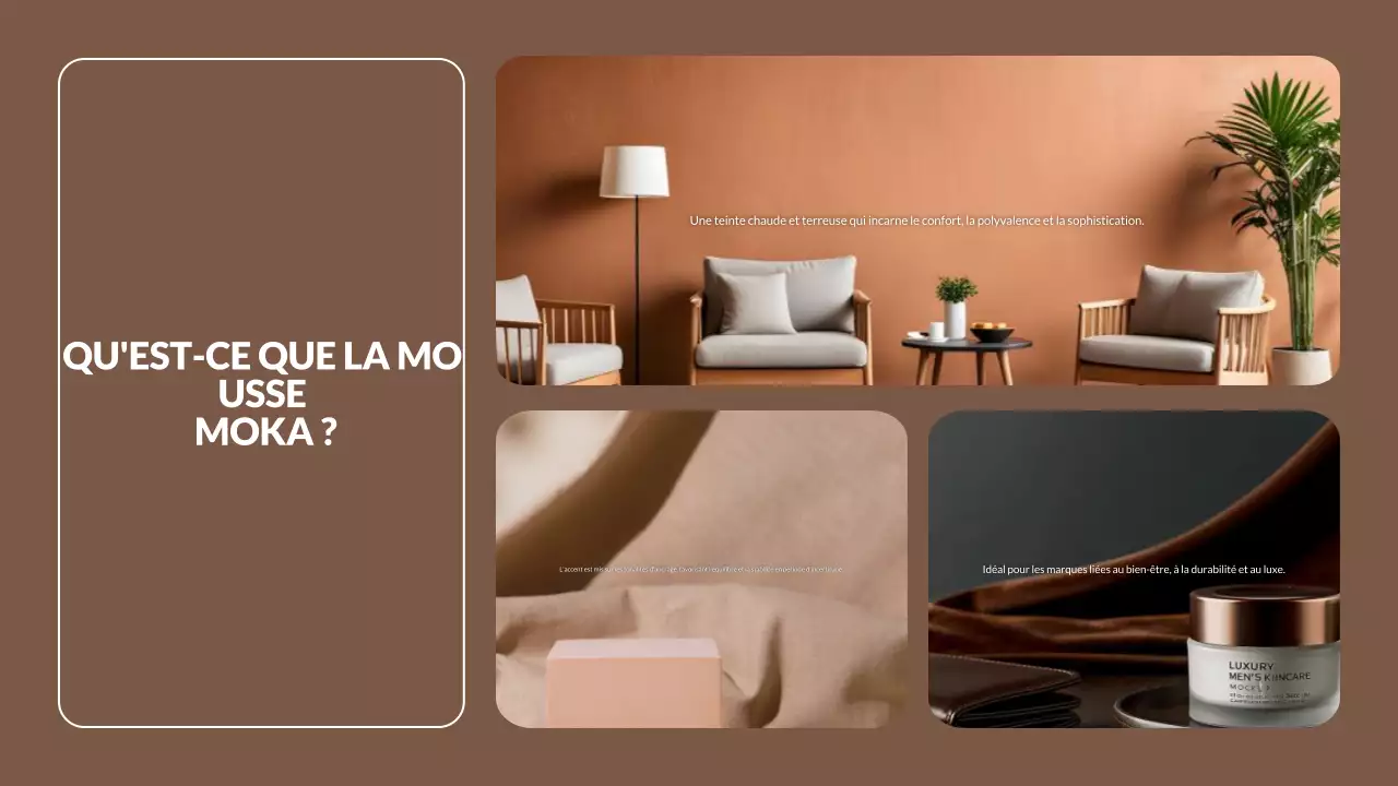 mousse moka brune rapport annuel sur les tendances modernes