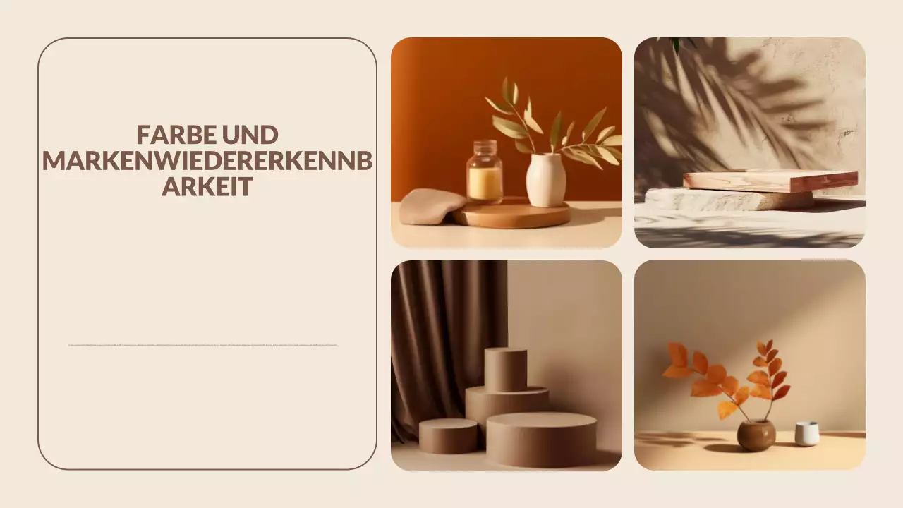 Brauner Mokka-Mousse modern Jahresbericht