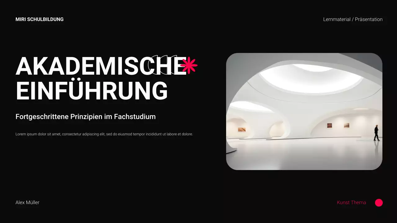 Schwarzes und rotes Lernmaterial für die moderne Hochschulbildung