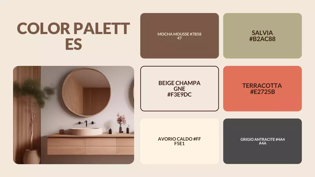 mousse di moka marrone relazione annuale sulle tendenze moderne