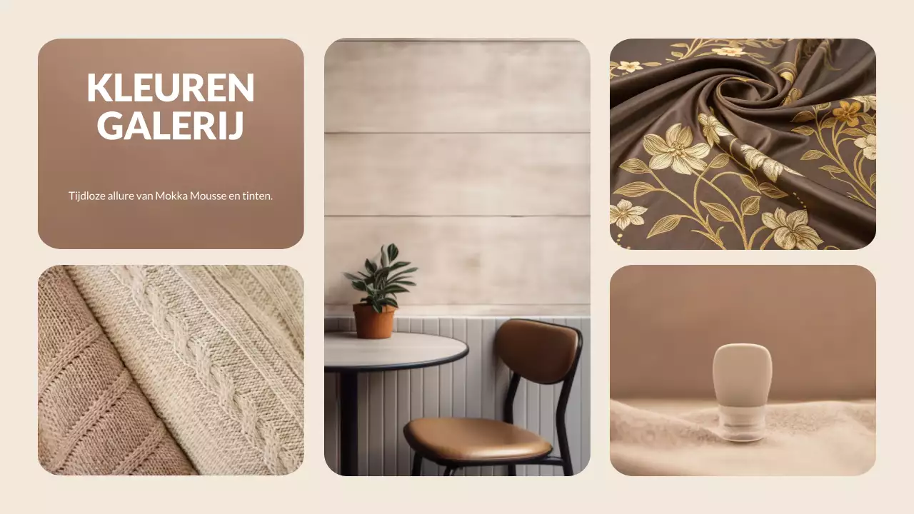 bruin mokka mousse modern jaarlijks trendrapport