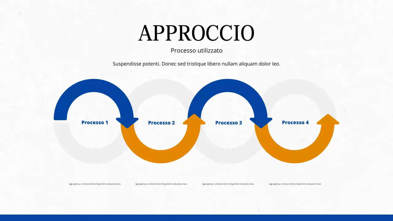 lezione accademica moderna blu