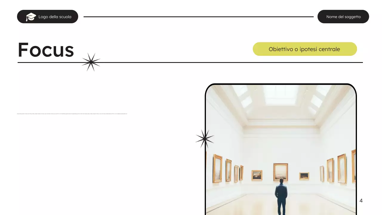 conferenza sull'educazione moderna in bianco