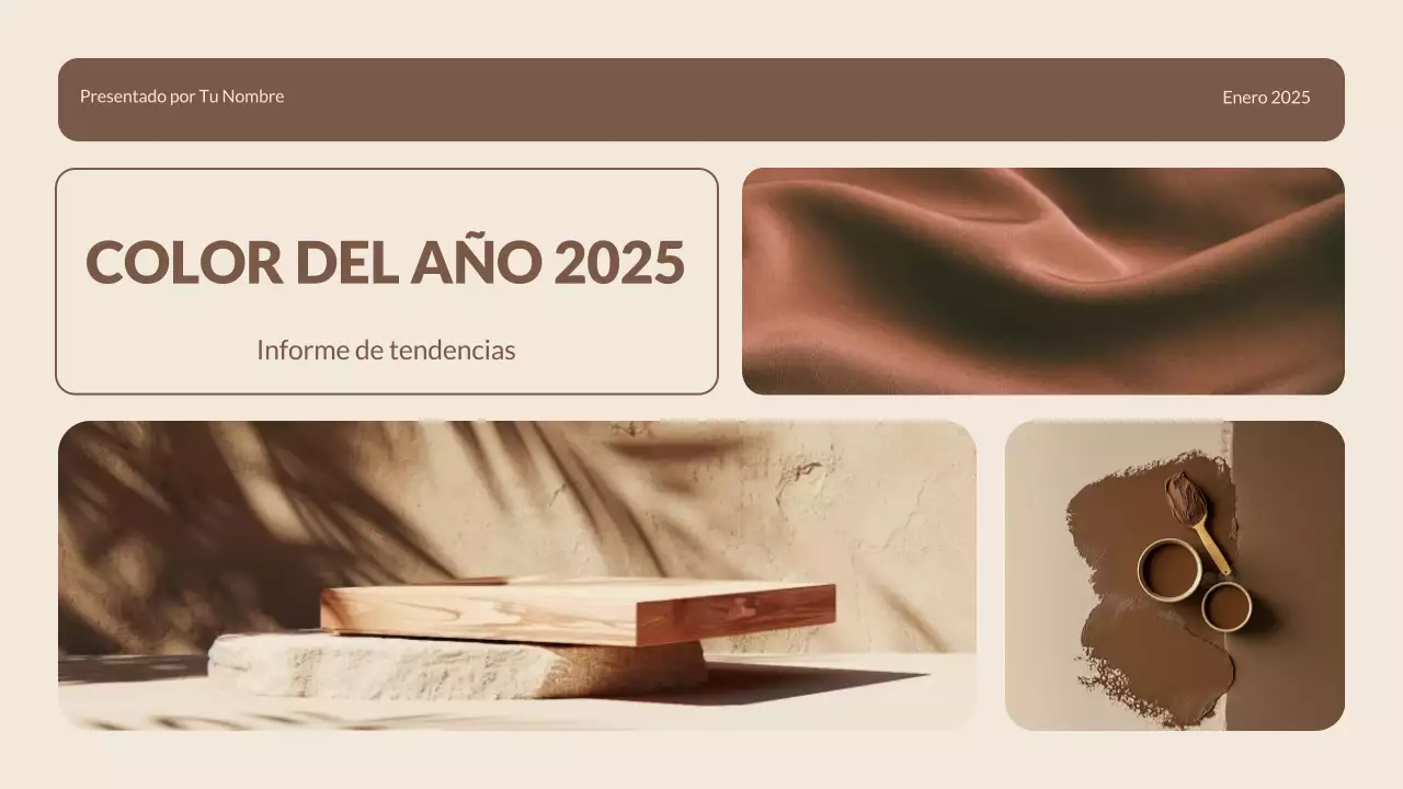 mousse marrón moca moderno informe anual de tendencias