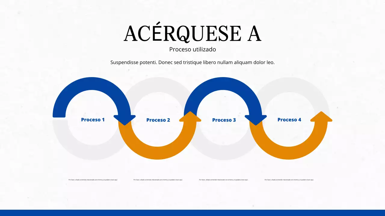 conferencia académica moderna azul