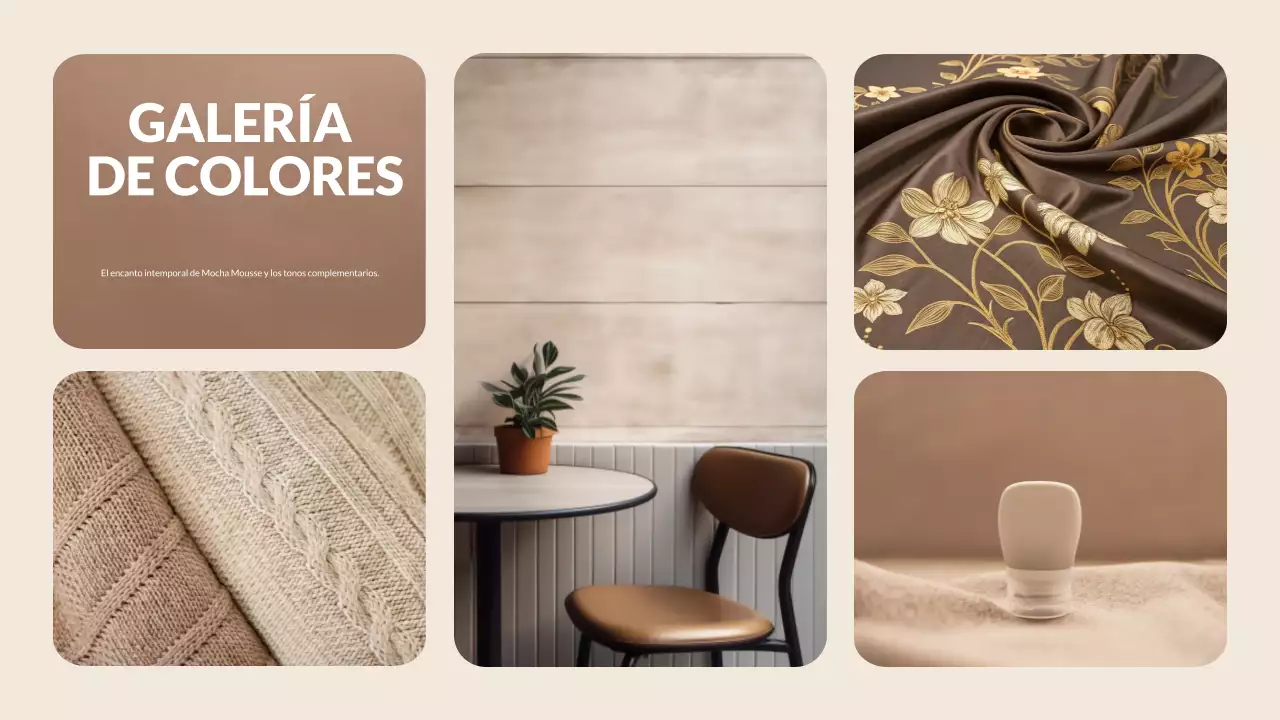 mousse marrón moca moderno informe anual de tendencias