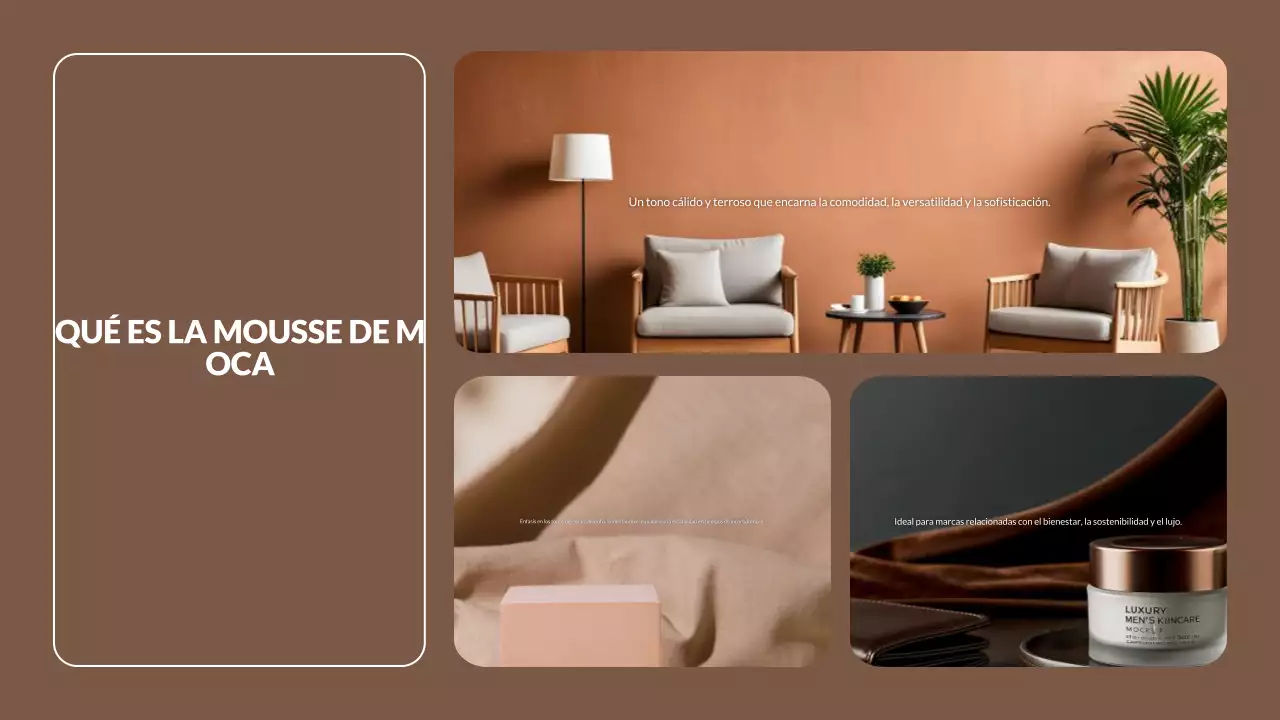 mousse marrón moca moderno informe anual de tendencias