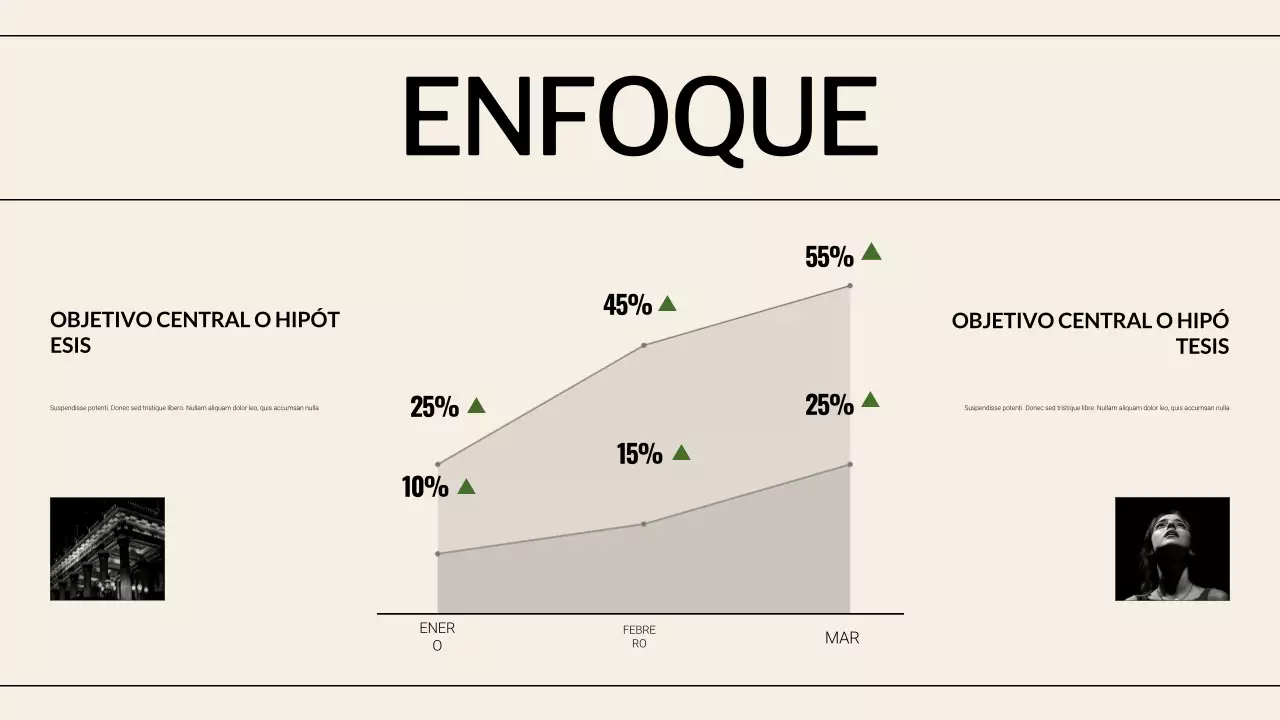 Presentación de materiales didácticos sobre arte e historia cremas y negros