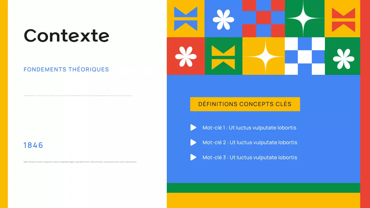 introduction colorée à l'éducation moderne