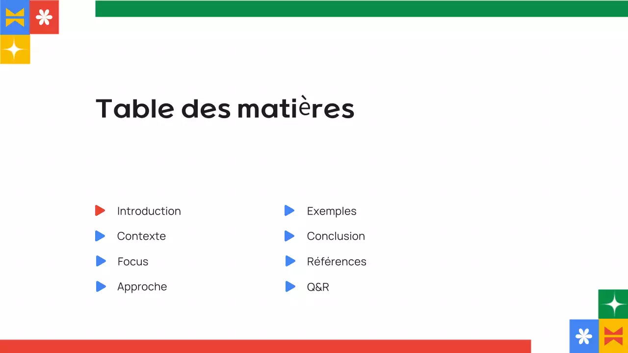 introduction colorée à l'éducation moderne