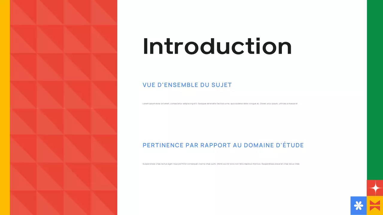 introduction colorée à l'éducation moderne