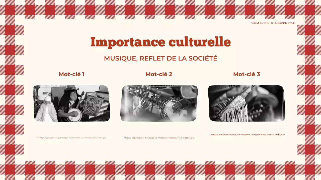 conférence sur la musique rétro brune