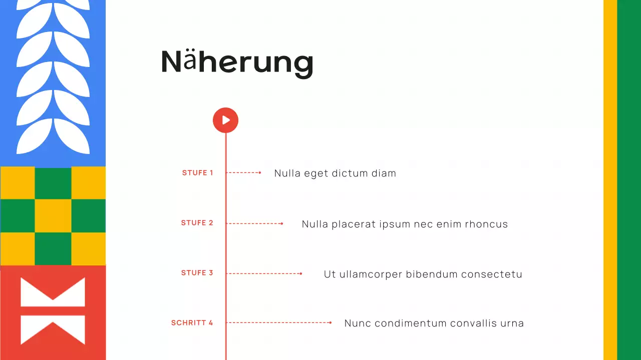 Bunte moderne Bildung Einführung