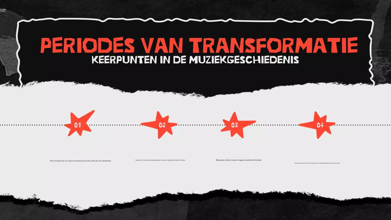 presentatie zwarte stedelijke muziek