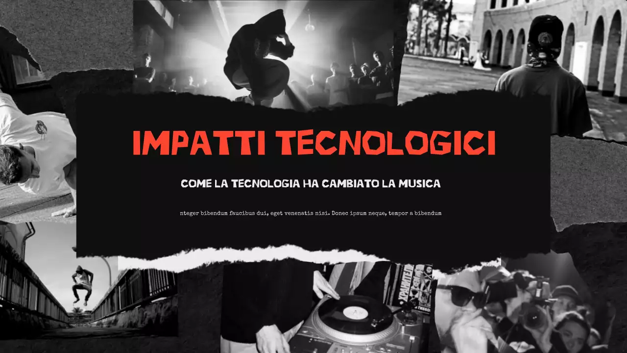 presentazione della musica urbana nera