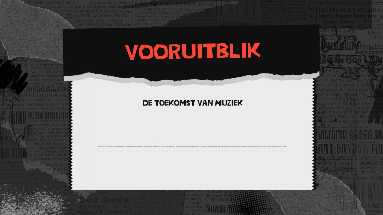 presentatie zwarte stedelijke muziek