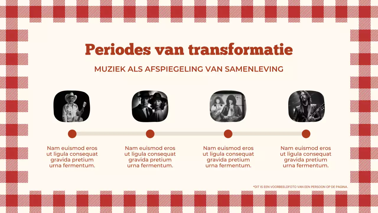 brown retro muziek lezing