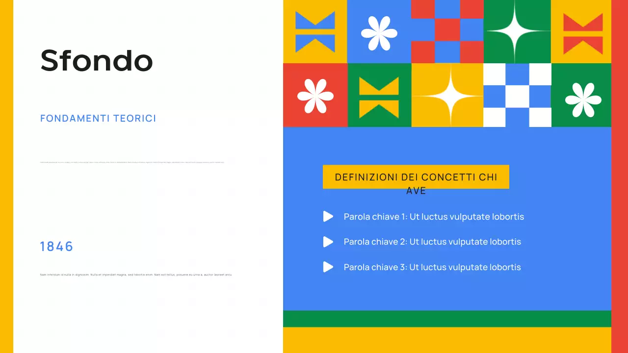 introduzione colorata all'educazione moderna