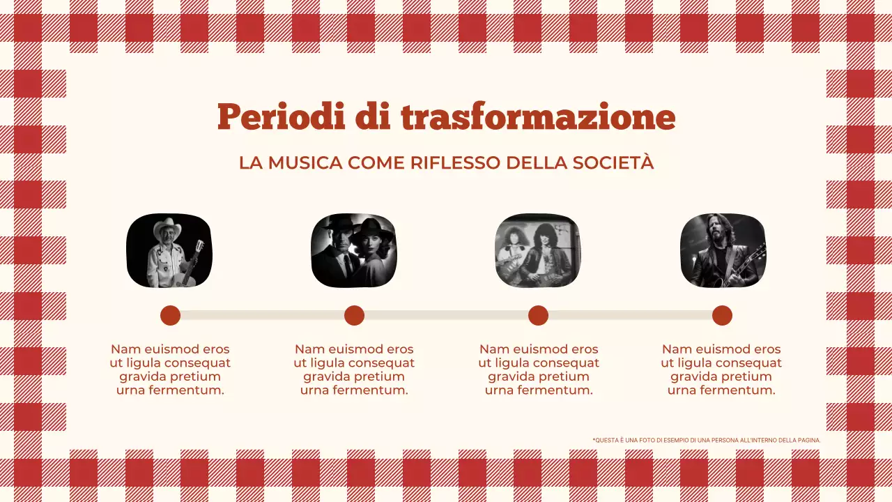 conferenza sulla musica retrò marrone