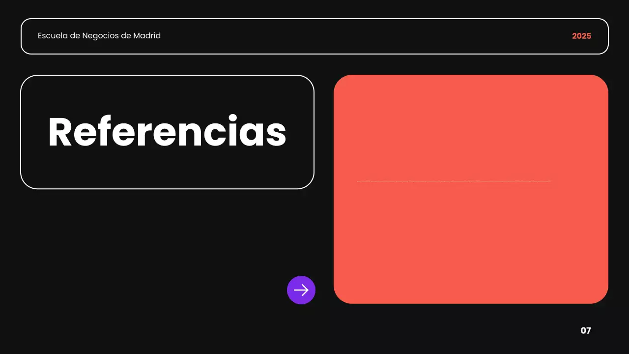 negro naranja y morado introduccion academica moderna presentacion curso de negocios