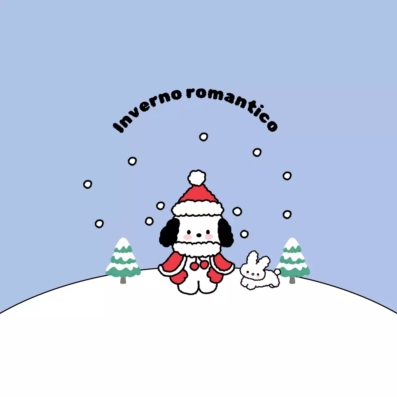 Azzurro accogliente per l'inverno