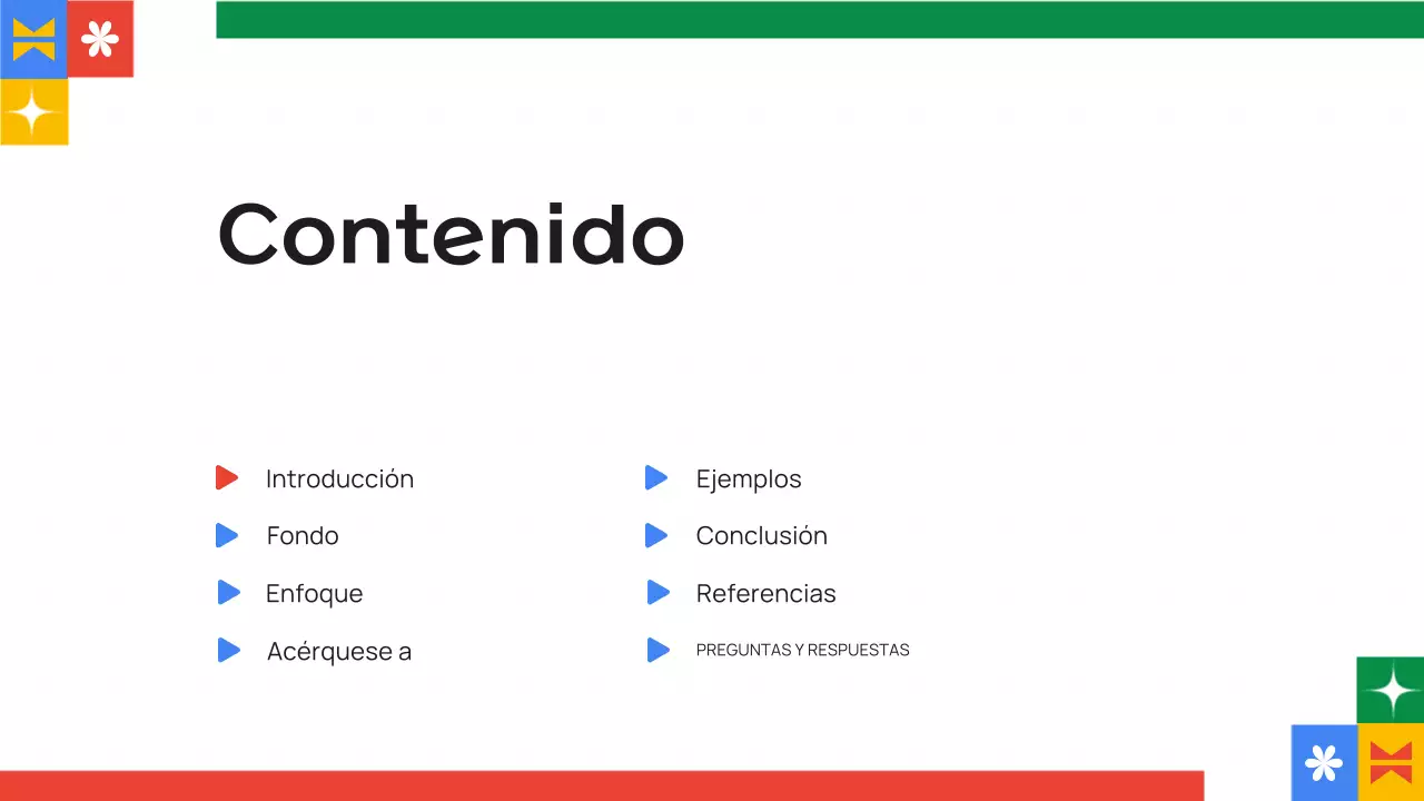 colorida educación moderna introducción