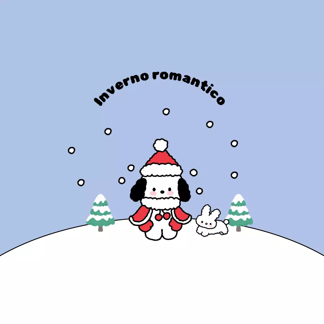 Azzurro accogliente per l'inverno