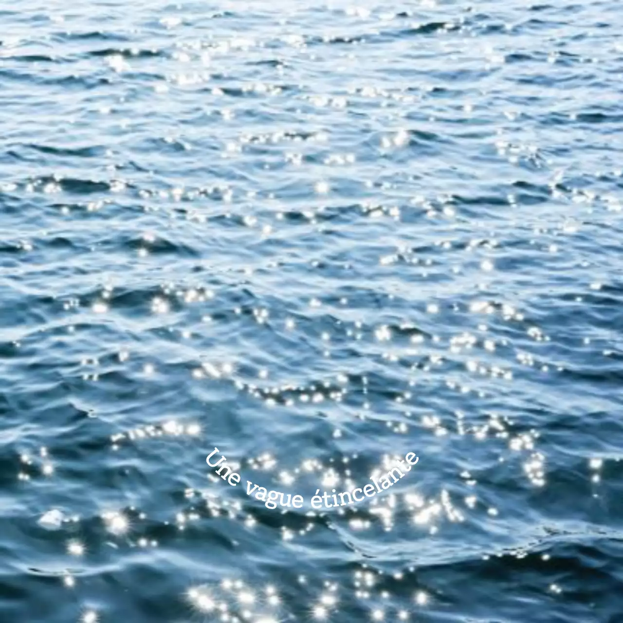 Bleu simple éclat naturel