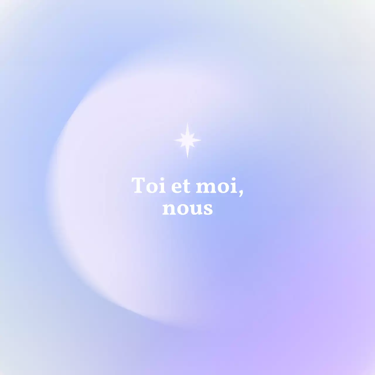 Sentiment simple mauve