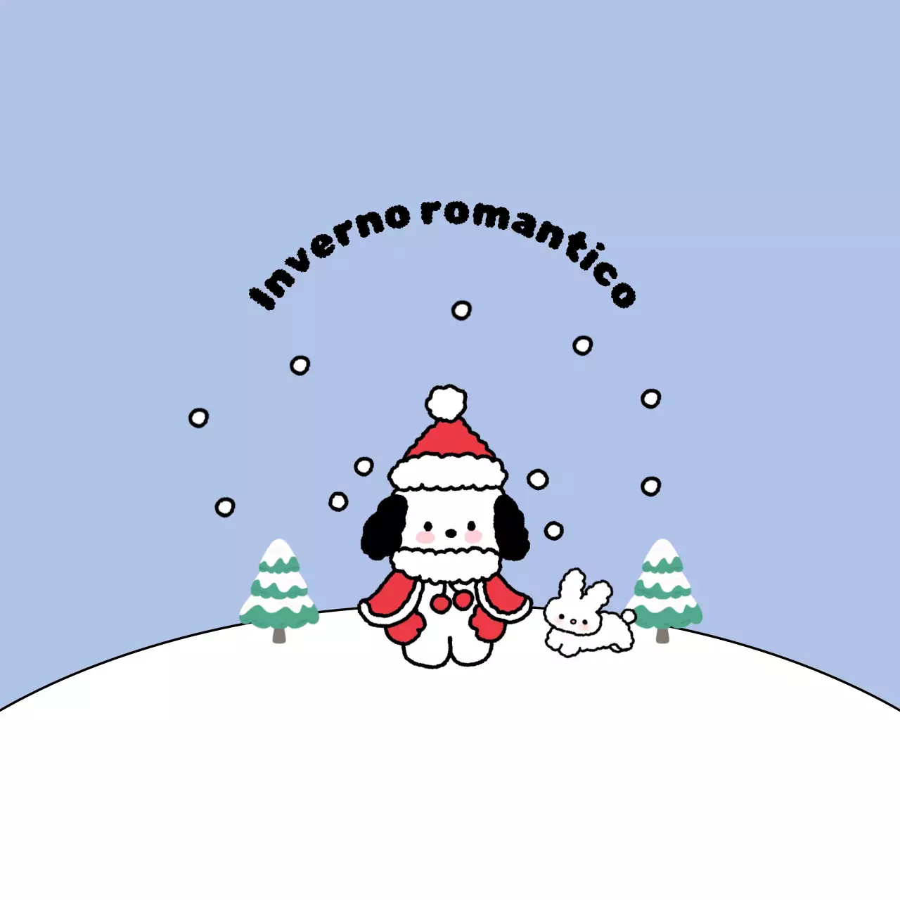 Azzurro accogliente per l'inverno