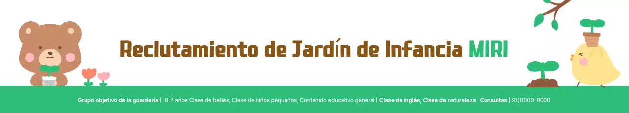 Resumen Contratación para una guardería acogedora